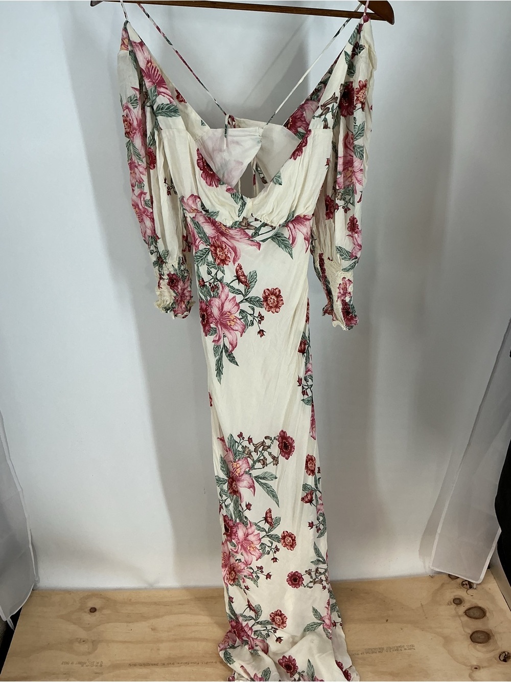 Olivaceous Floral Dress Size Medium